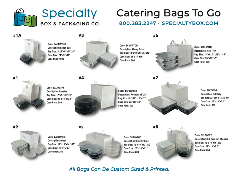 Stock Catering Bags