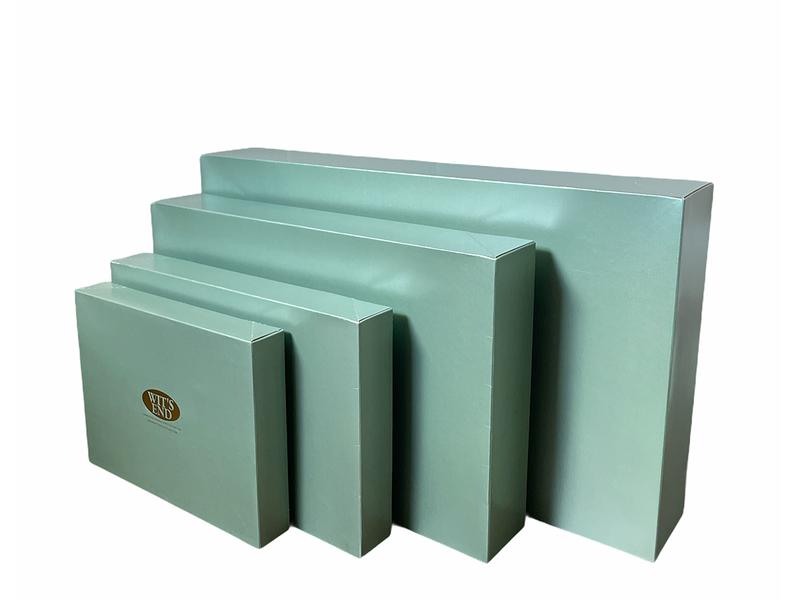 Stacked Apparel Boxes